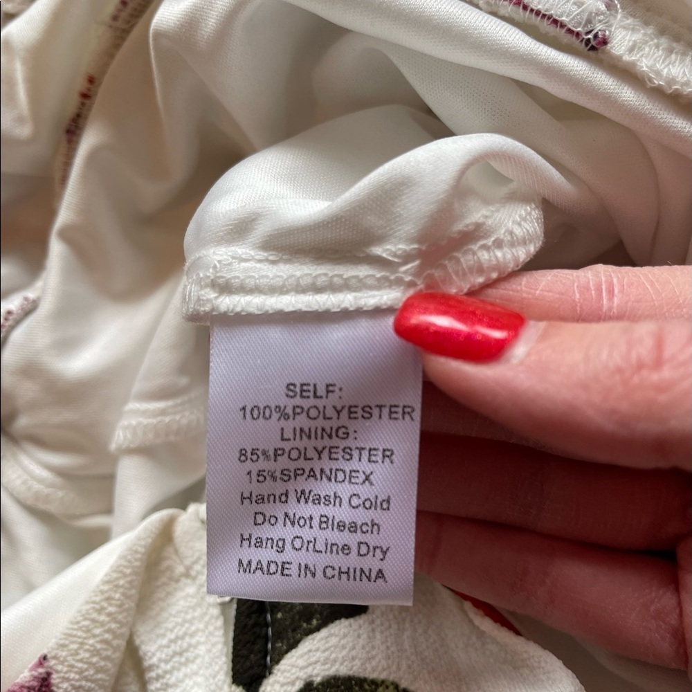 Trac | Floral Mini Dress | Size XS - Picture 6 of 8